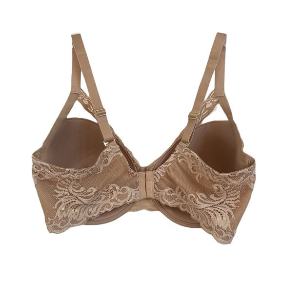 *NWOT Natori Feathers Full Figure Plunge T-Shirt Café Bra 741299 – 42DDD - Picture 6 of 7